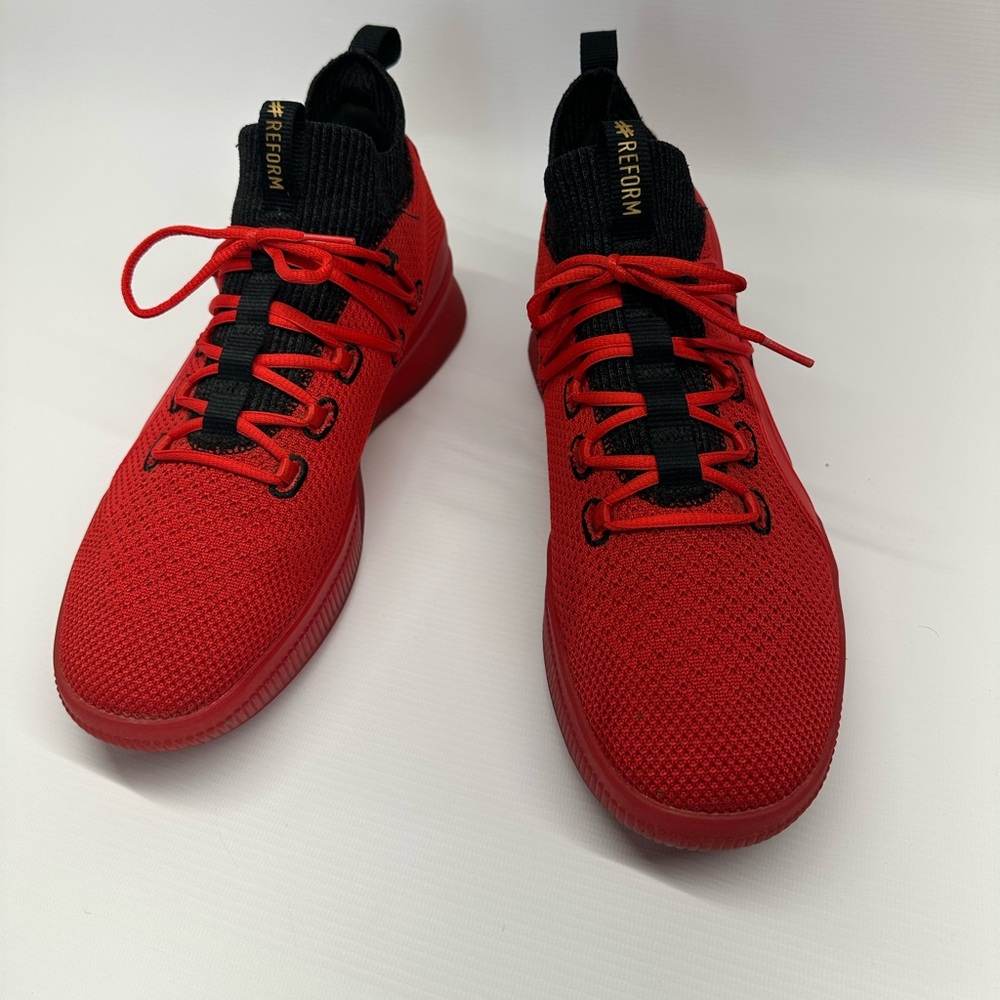 Puma Clyde Court #REFORM Basketball High Risk Red / Black 193461-01 Men's 10 1/2